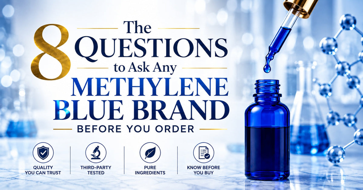 The 8 Questions to Ask Any Methylene Blue Brand Before You Order