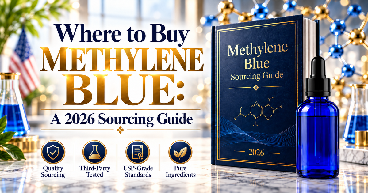 Where to Buy Methylene Blue: A 2026 Sourcing Guide