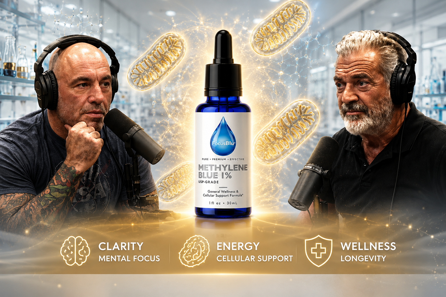 Methylene Blue: The Focus Trend Joe Rogan Made Famous
