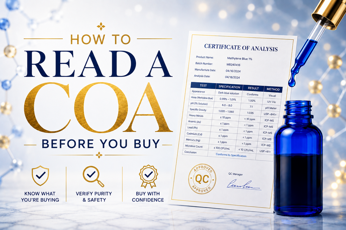 How to read a COA before you buy