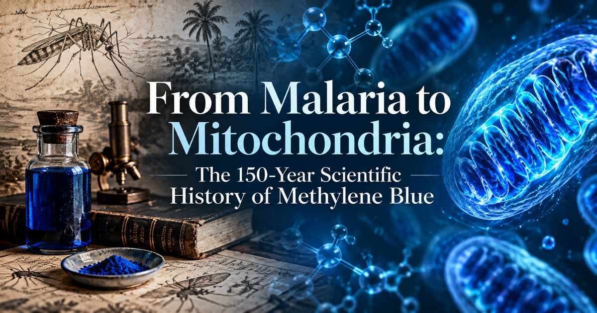 From Malaria to Mitochondria: The 150-Year Scientific History of Methylene Blue