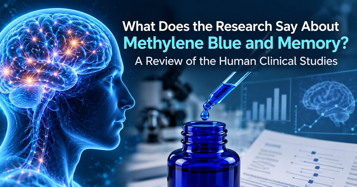 What Does the Research Say About Methylene Blue and Memory? A Review of the Human Clinical Studies